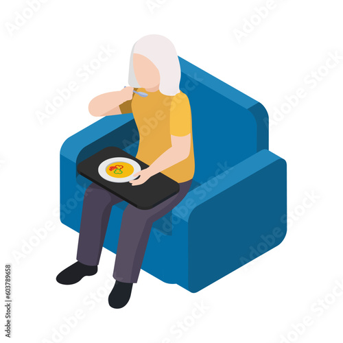 Nursing Home Breakfast Composition