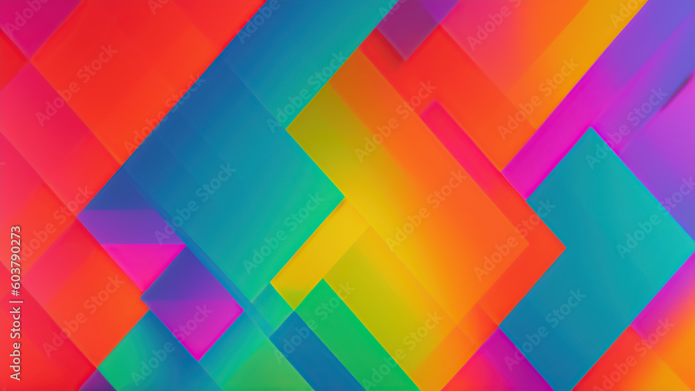 Vibrant and energetic abstract background. Generative AI Vibrant and energetic abstract background. Generative AI