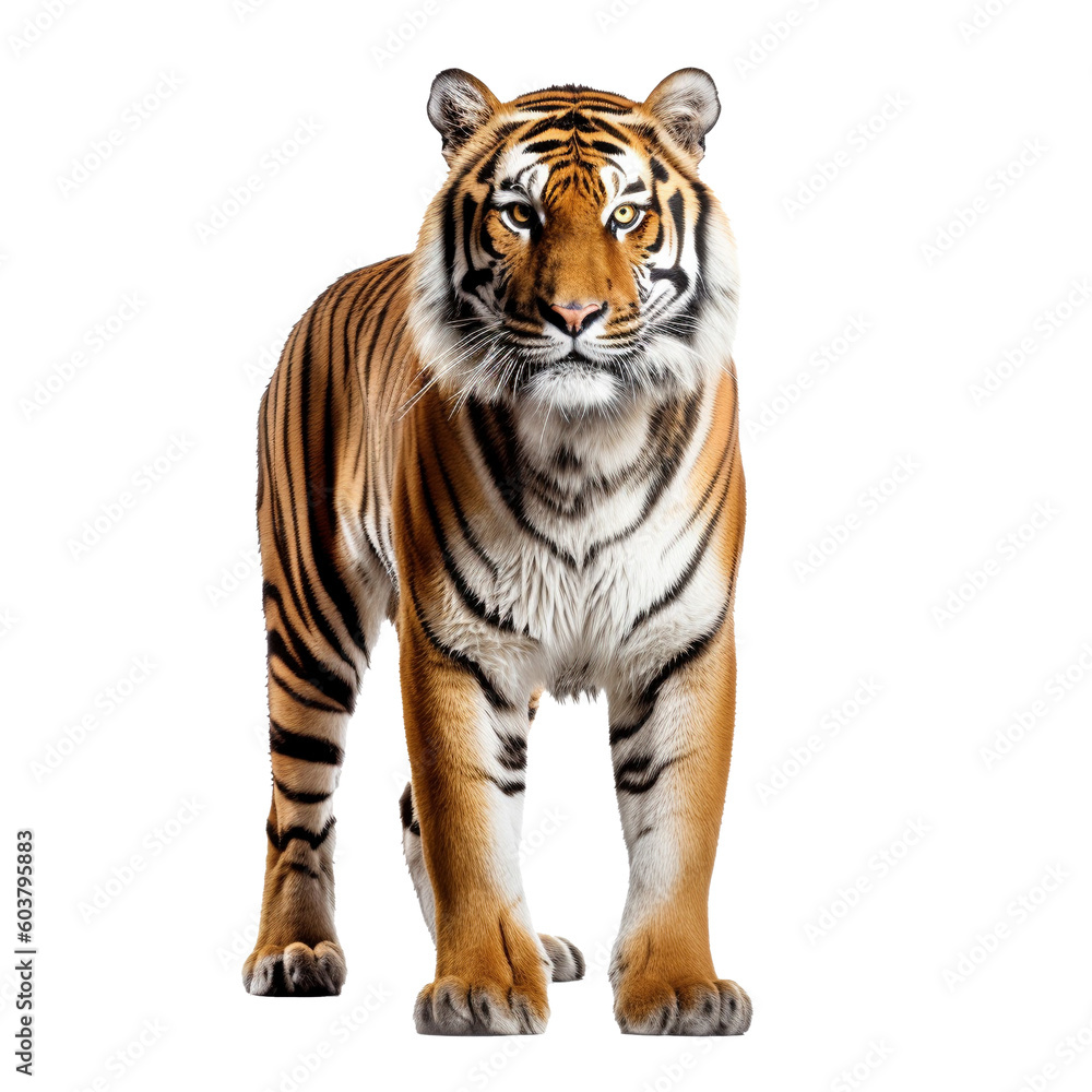 Tiger with Transparent Background