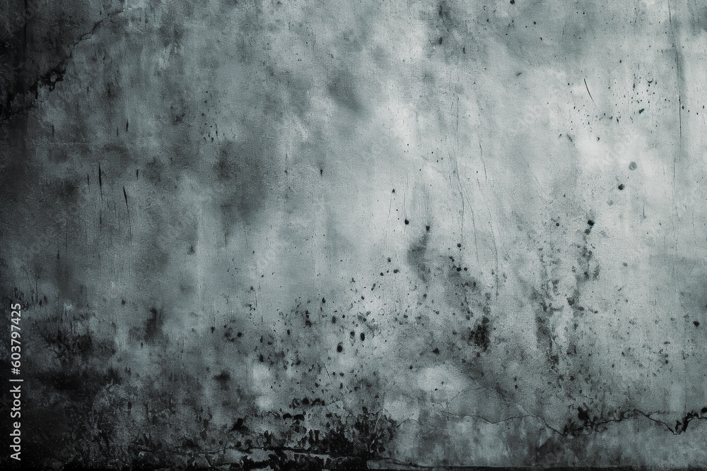 Black texture concrete background, dark gray, background. Generative Ai Illustration.
