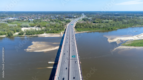 Anna Jagiellon Bridge, Warsaw photo