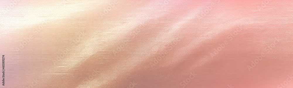 pink metal foil abstract background banner, digital metallic gradient blends. Generative Ai Illustration.
