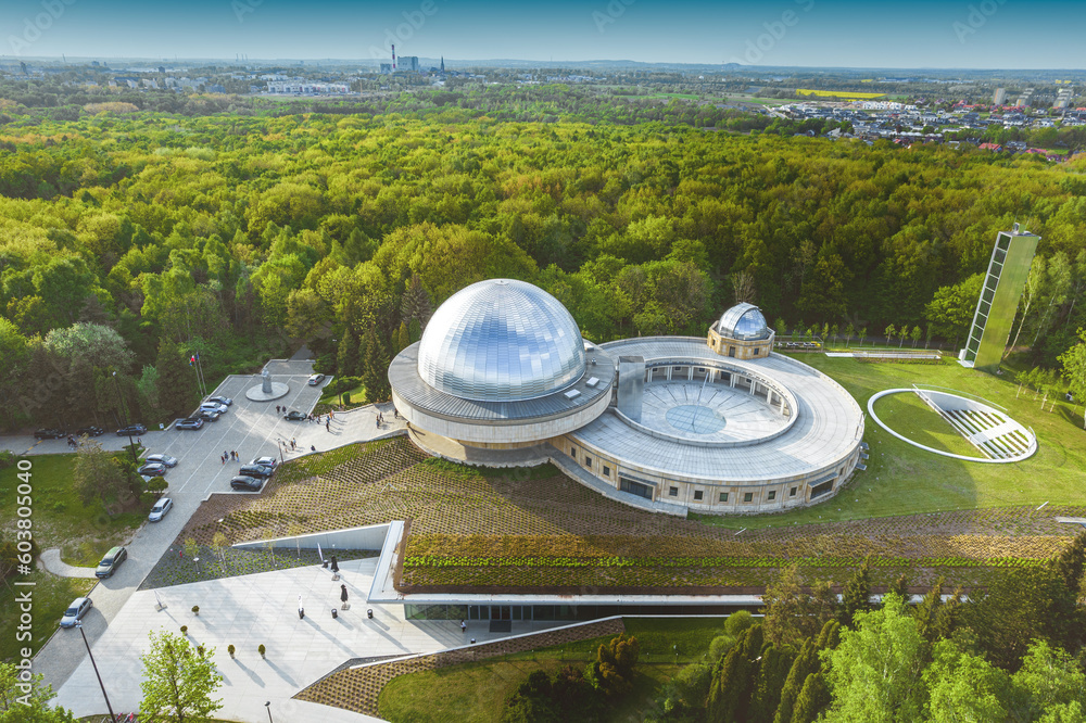 Planetarium w Parku Ślaskim - Chorzów