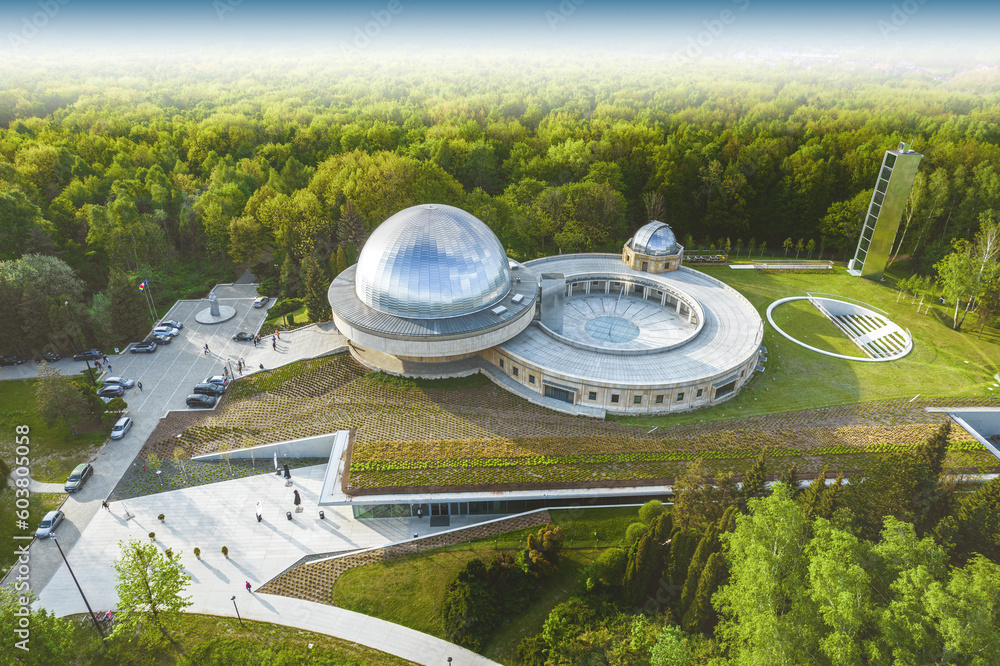 Planetarium w Parku Ślaskim - Chorzów