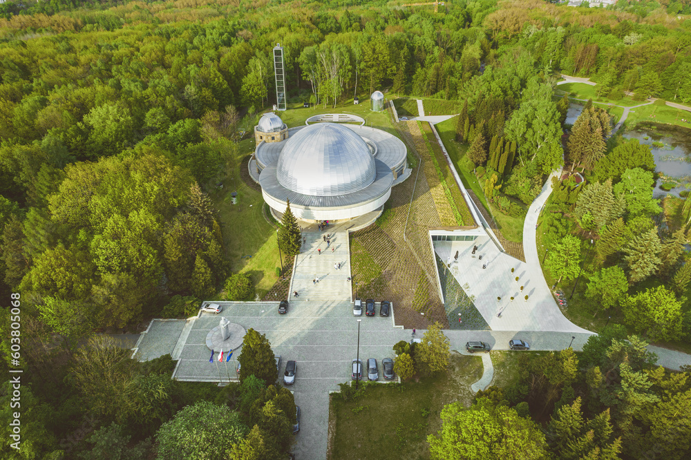 Planetarium w Parku Ślaskim - Chorzów
