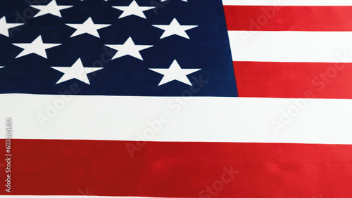 Militar Plate On American Flag