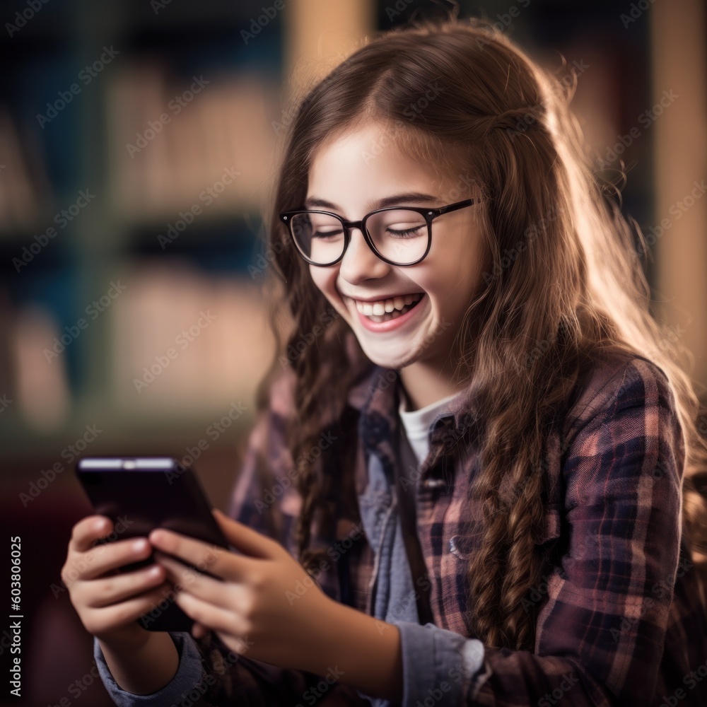 Joyful Children Engrossed in a Captivating Mobile Phone Game, Embracing Digital Entertainment and Technological Engagement. Generative AI Joyful Children Engrossed in a Captivating Mobile Phone Game, Embracing Digital Entertainment and Technological Engagement. Generative AI