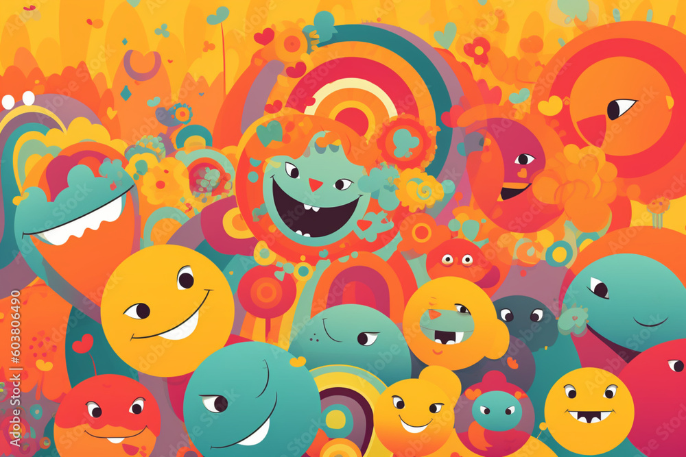 cheerful background cheerful background