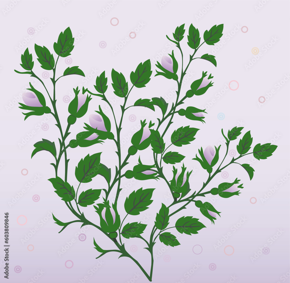 Floral Background - vector illustration