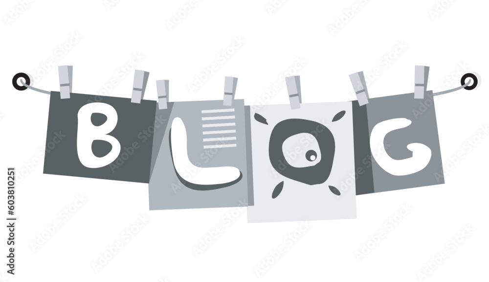 illustration of a blog post illustration of a blog post