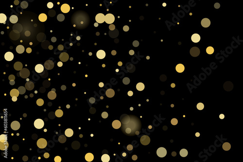 Gold glitter confetti  great design for any purpose. Party decor.