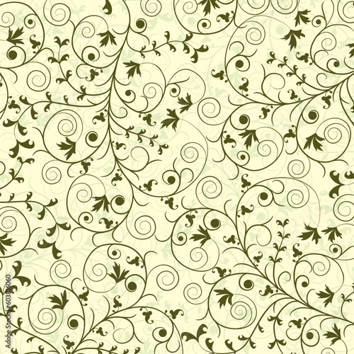Floral pattern, vector illustration