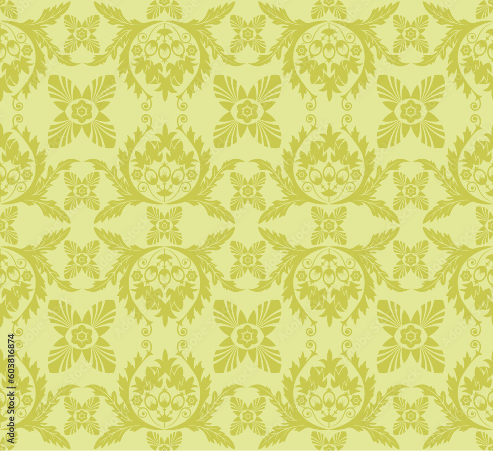 Floral pattern, element for design, vector illustration Floral pattern, element for design, vector illustration