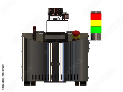 Automated Guided Vehicle CAP20 3D model photo