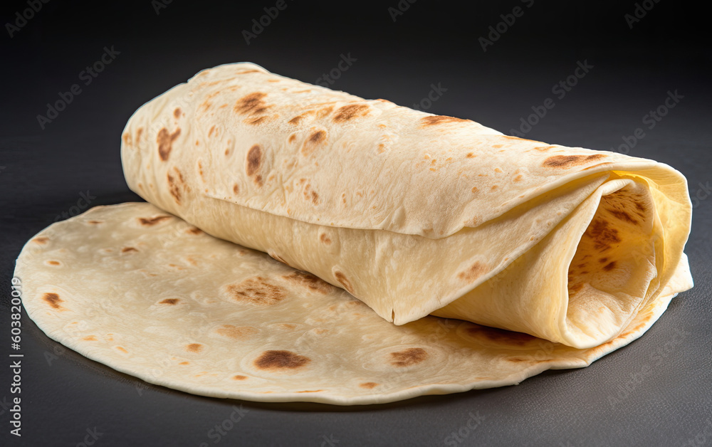 Tortilla created with Generative AI technology Tortilla created with Generative AI technology