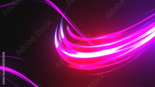 Lichtschweif, Lighttrails, Glasfaser FTTH Highspeed Internet DSL VPN-Tunnel, Daten Sicherheit, Security, Multimedia, lila, violett, blau, weiss, schwarz
 photo