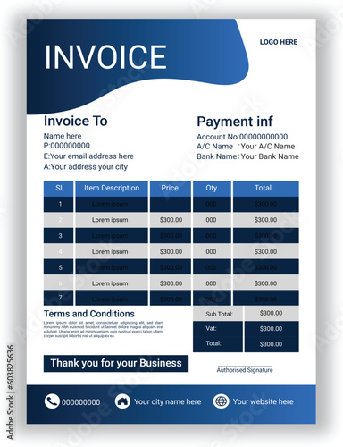 Flat design driving school letterhead