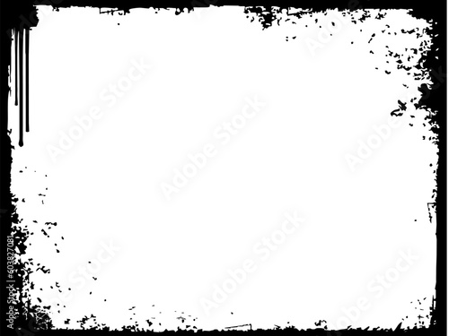 Vector grunge frame theme, wallpaper