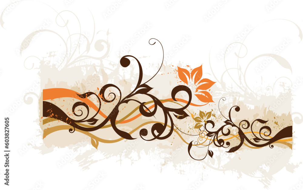 Fototapeta premium floral background