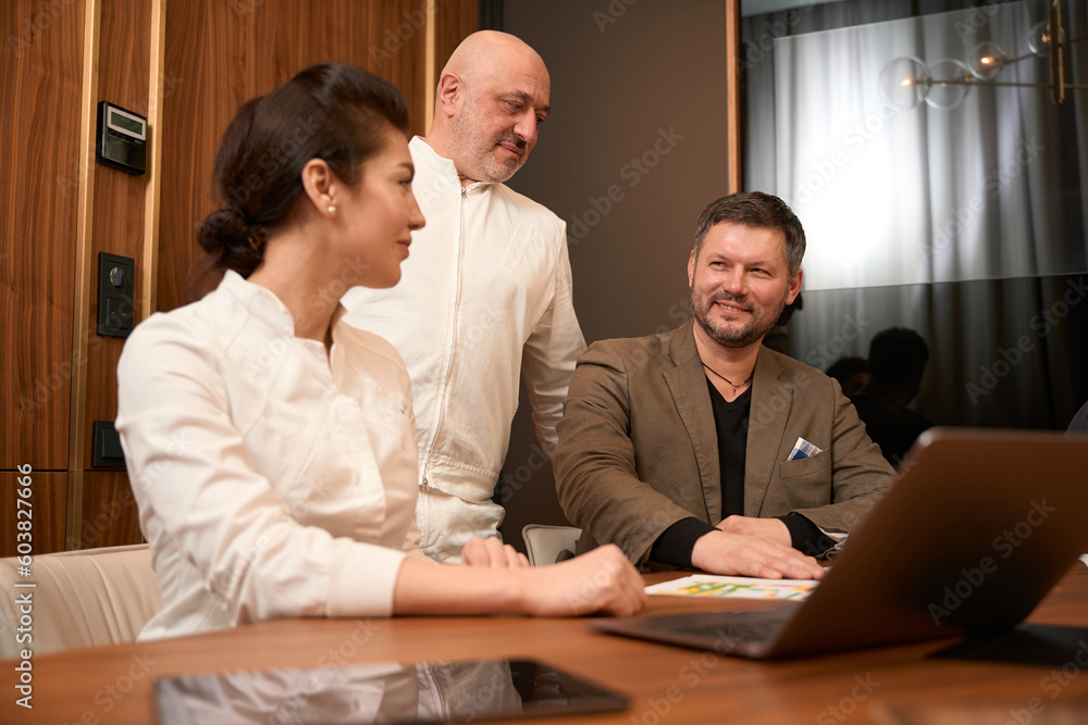Adult male at consulting doctor in the office Adult male at consulting doctor in the office
