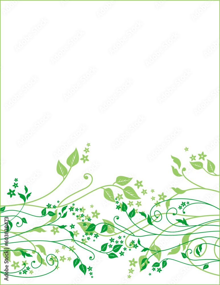 Floral spring ornament. Ideally for use in your design Floral spring ornament. Ideally for use in your design