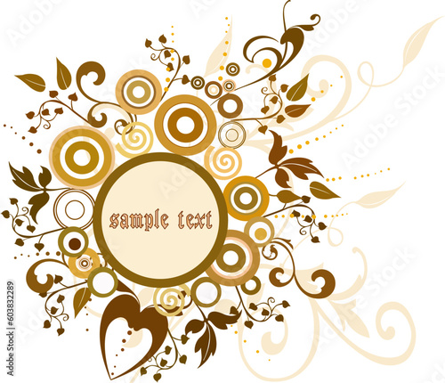 design art flower abstract beauty backgrounds beautiful nature decoration floral vector spring