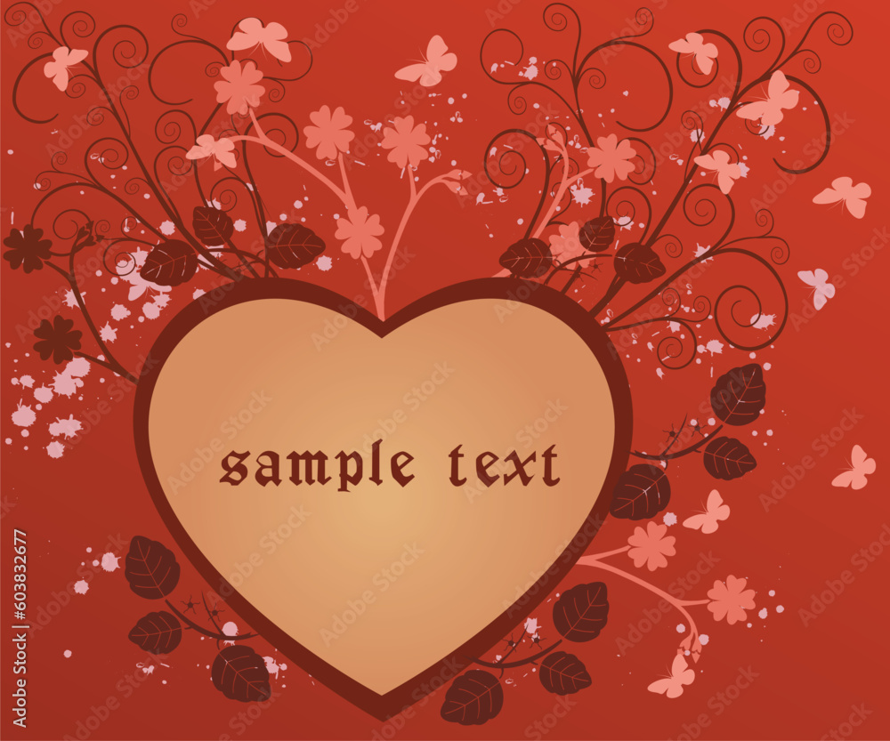 Floral Background - vector Floral Background - vector
