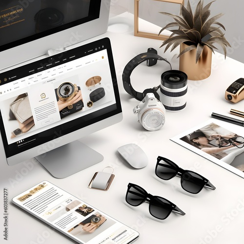 Revolutionize Your Online Business with Our Modern, Sleek, and Diverse E-Commerce Website Design featuring Secure Payment Gateway for Safe Online Transactions and Wide Range of Generative AI