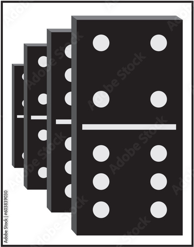 Dominos graphic