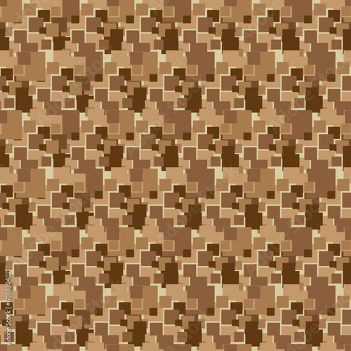 Fototapeta Naklejka Na Ścianę i Meble -  Abstract background illustration in different shades of brown and fawn