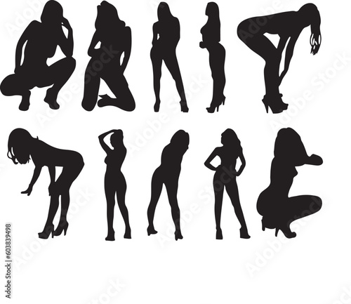 Sexy Silouettes - Vector Format