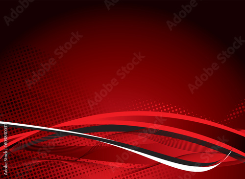 hot red abstract background with plenty of copy space and halftone