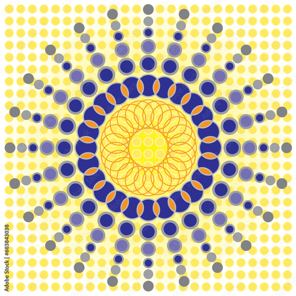 Illustration of Ripple Effect Illustration of Ripple Effect