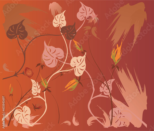Floral Background - vector