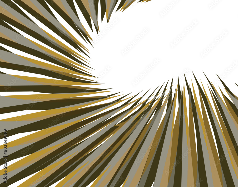 Obraz premium Abstract editable vector background of brown spikes