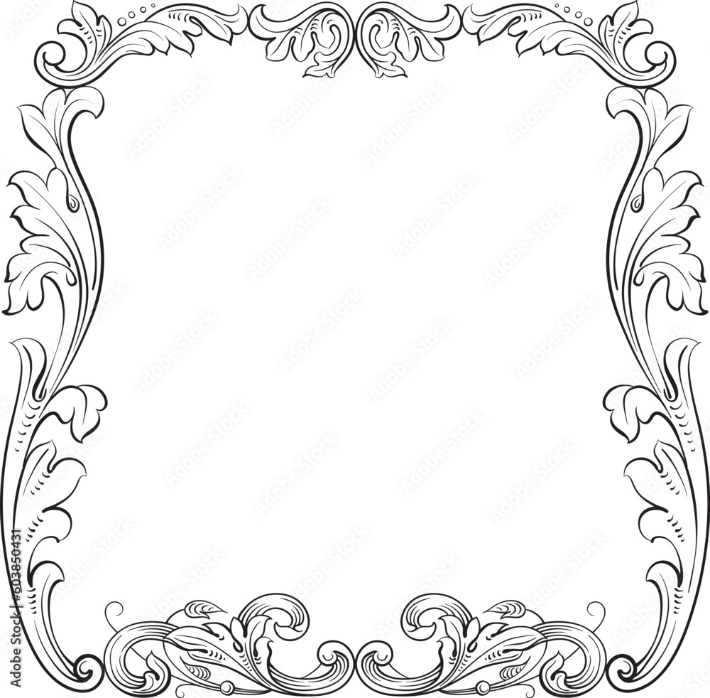 Ornament of vector elements Ornament of vector elements