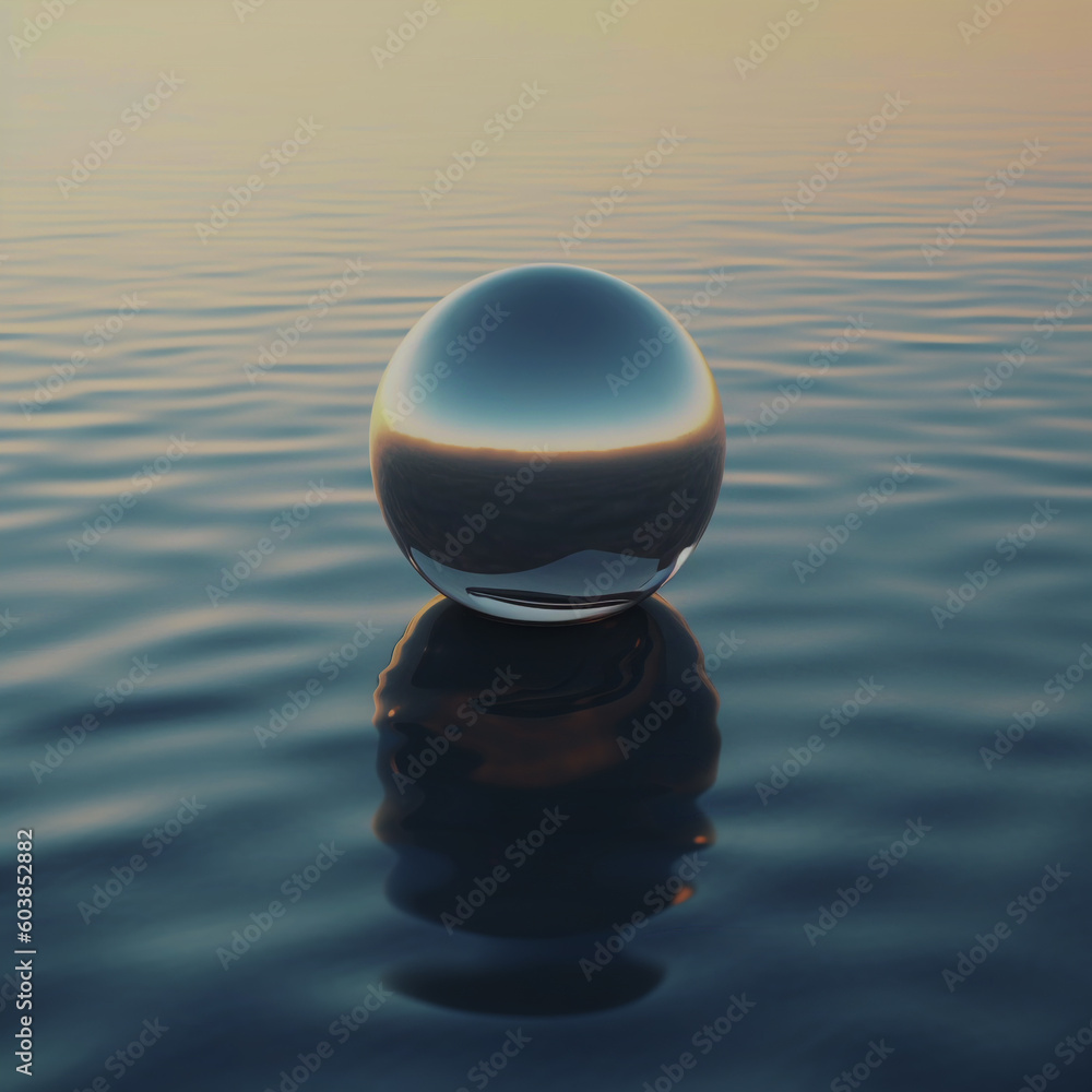 Generative AI illustration depicts the power of stillness and mental health through the practice of meditation. Embrace serenity, balance, and resilience as you navigate the vast ocean of existence. Generative AI illustration depicts the power of stillness and mental health through the practice of meditation. Embrace serenity, balance, and resilience as you navigate the vast ocean of existence.