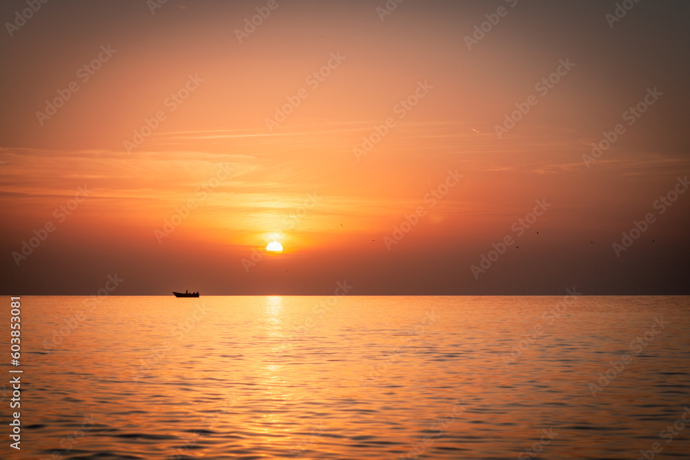 Sunset in Persian Gulf