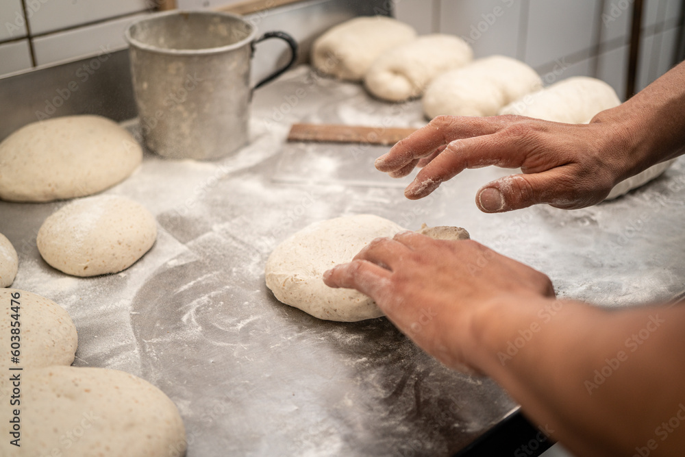 hands kneading dough hands kneading dough