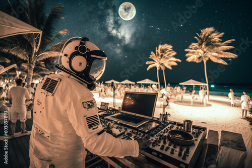 astronaut dj at the party
created using AI tools