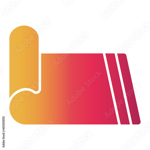 yoga mat icon