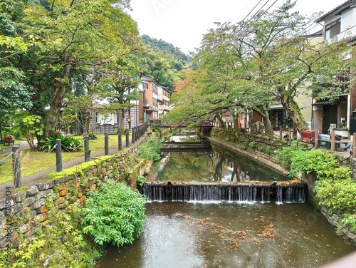 城崎　温泉町の川