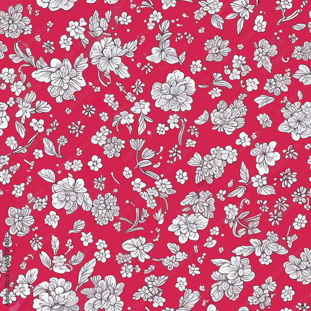 seamless pattern with flowers seamless pattern with flowers
