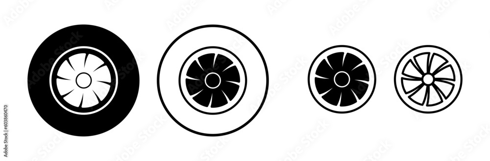 Fan icon vector. blower icon. propeller. ceiling Fan icon vector. blower icon. propeller. ceiling