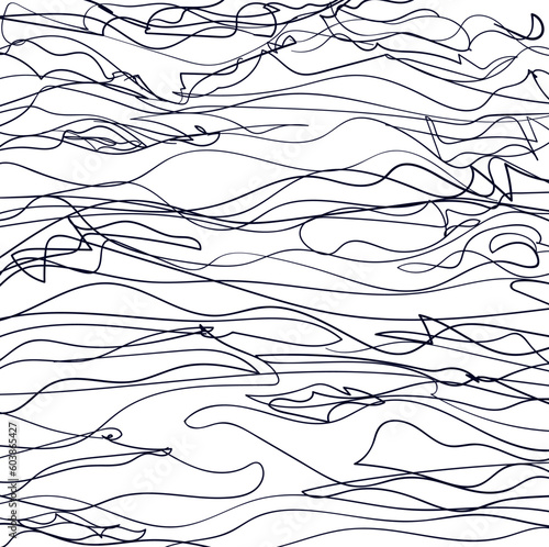 abstract background with waves for marine themes