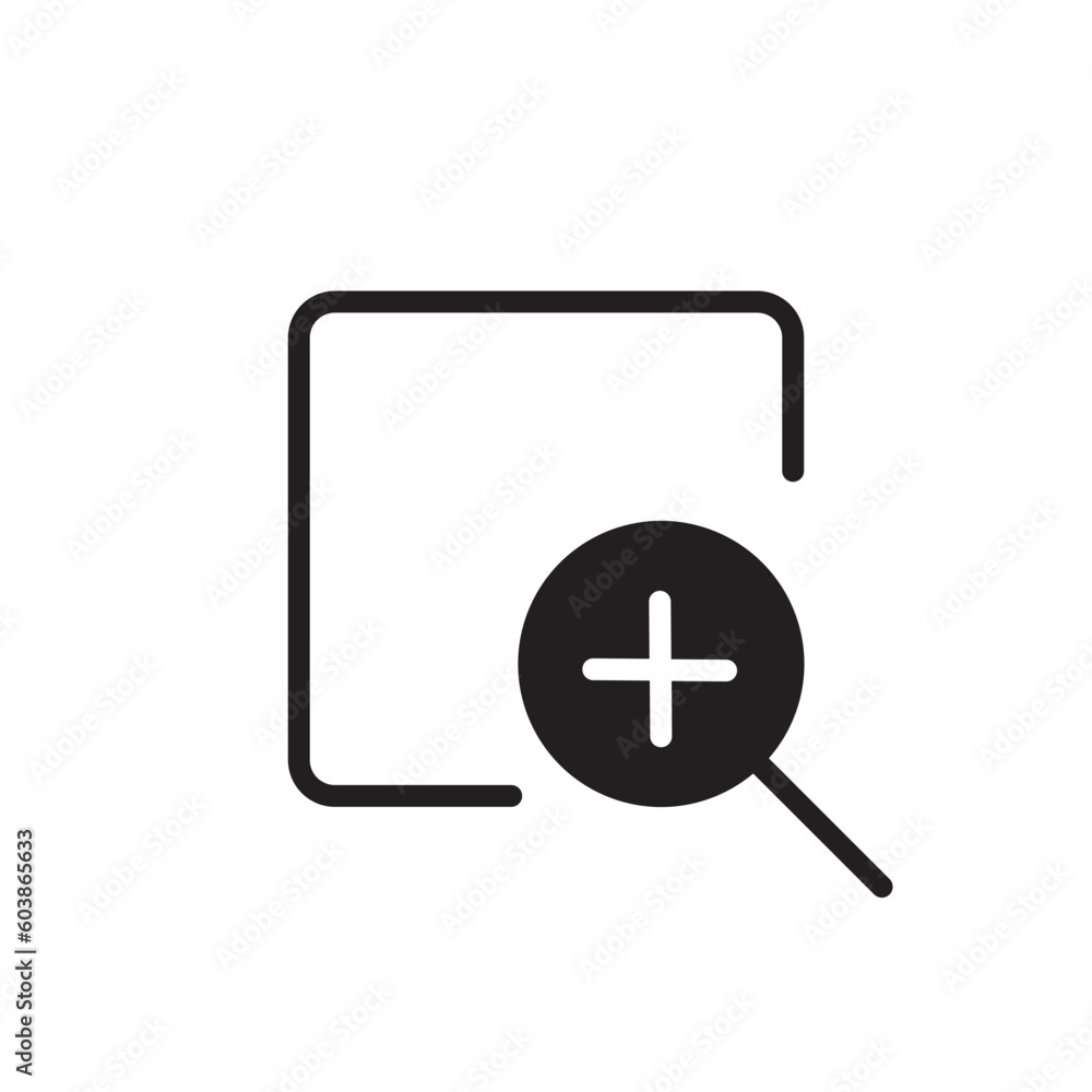 Add Search Text Icon Add Search Text Icon