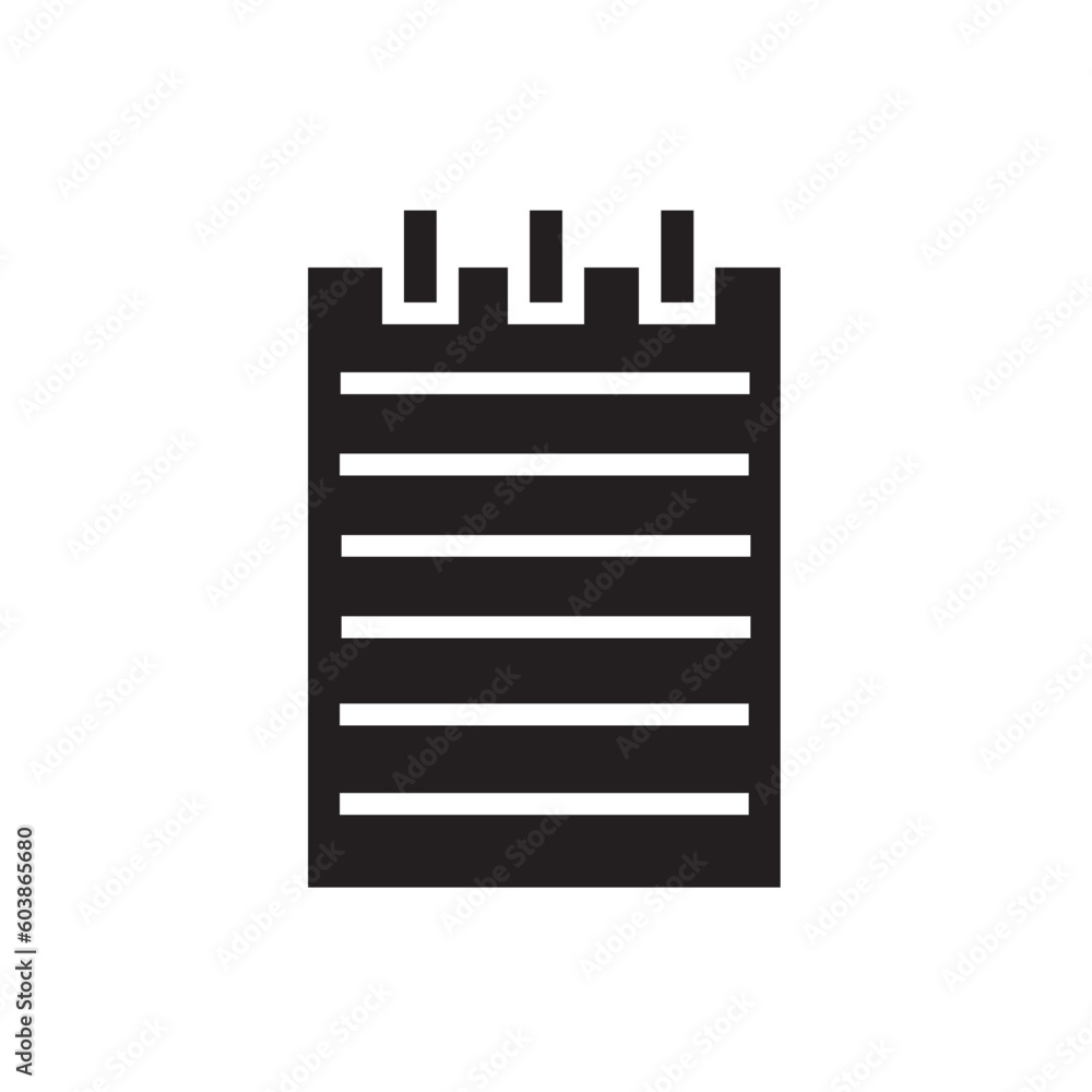 Notepad File Text Icon