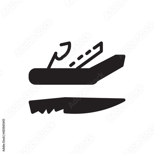 Army Camping Knife Icon