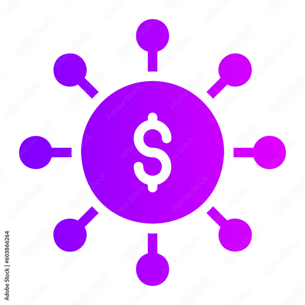 division gradient icon division gradient icon