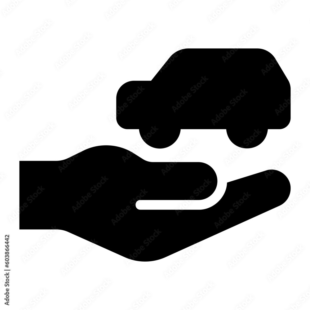 inheritance glyph icon